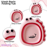 Multipurpose Baby Essential Wash Basin for Baby (Pink)
